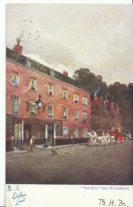 Kent Postcard - The Bull Inn - Rochester - In Dickens Land Z315