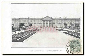 Postcard Old Palace of Compiegne View Little Park