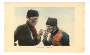 Netherlands - Volendam. Smoking A Pipe