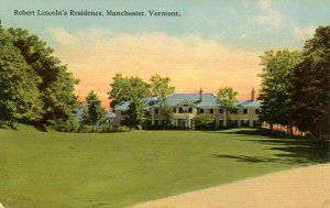 VT - Manchester. Robert Lincoln's Residence