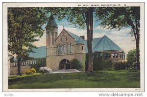 Exterior, Billings Library, Burlington, Vermont, 00-10s