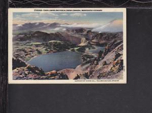Twin Lakes,Rock Creek Canyon,Beartooth Highway Postcard 