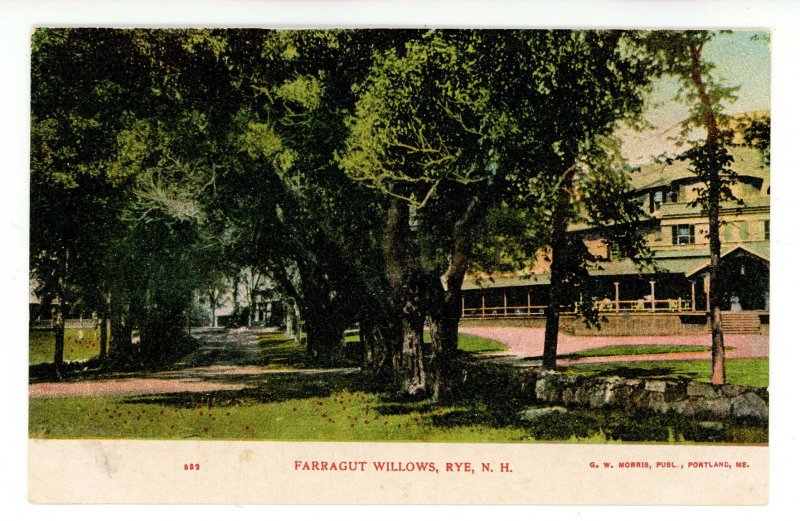 NH - Rye Beach. Farragut Willows