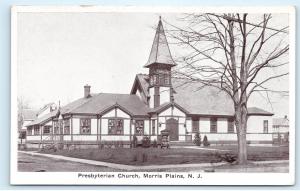*Presbyterian Church Chapel Morris Plains NJ New Jersey Old Vintage Postcard B68