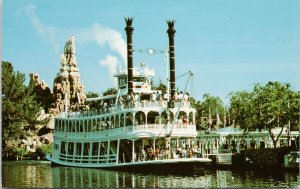 Disneyland Sternwheeler Mark Twain Rivers of America Unused Postcard G35