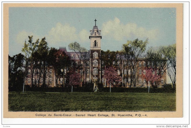 ST. HYACINTHE, Quebec, Canada, 1900-1910´s; College Du Sacre-Coeur