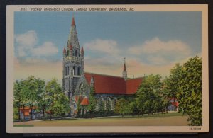 Bethlehem, PA - Packer Memorial Chapel, Lehigh University