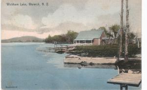 Warwick NY Wickham Lake Hand Colored DB 