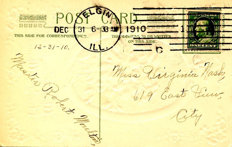 Greeting - New Year. (Winsch)