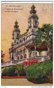 L'Opera De Monte-Carlo Vu Des Terrasses, Monte-Carlo, Monaco, 1900-1910s