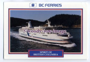 FE2008 - Canadian B C Ferry - Spirit of British Columbia - postcard