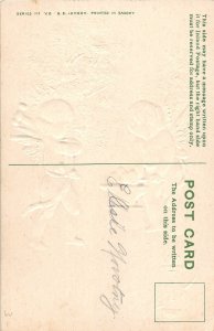 F39/ Valentine's Day Love Holiday Postcard c1910 Blacksmith Cupid 4