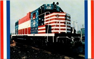 Trains Boston & Maine Railroad Locomotive #200 The Minuteman