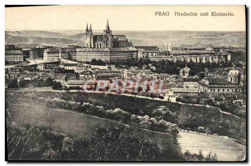 Postcard Old Prague Hradcany und Kleinseite