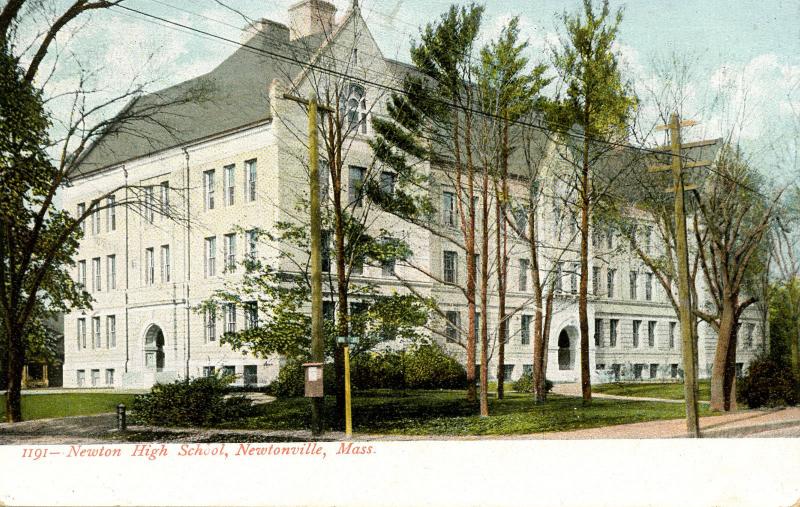 MA - Newtonville. Newton High School