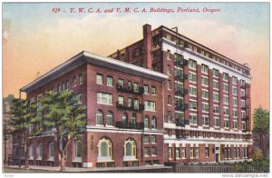 Exterior, Y.M.C.A. Buildings,Portland,Oregon,PU-1951