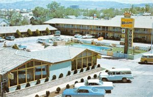 EL CAPITAN MOTOR LODGE Hawthorne, Nevada Casino Roadside c1960s Vintage Postcard