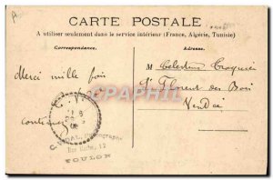 Old Postcard Boat War Maneuver Winch