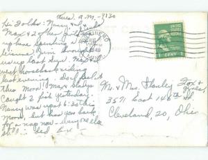 1940's rppc CAMP CABINS Brainerd Minnesota MN i7918