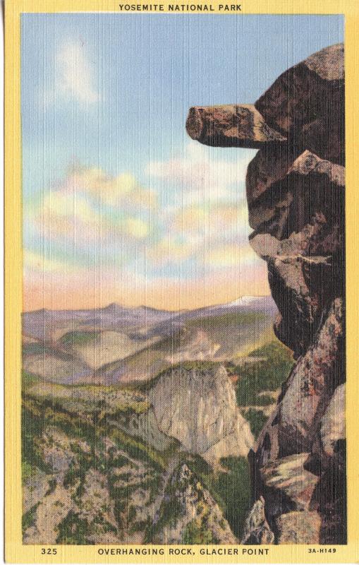 US    PC903 OVERHANGING ROCK, YOSEMITE NATIONAL PARK