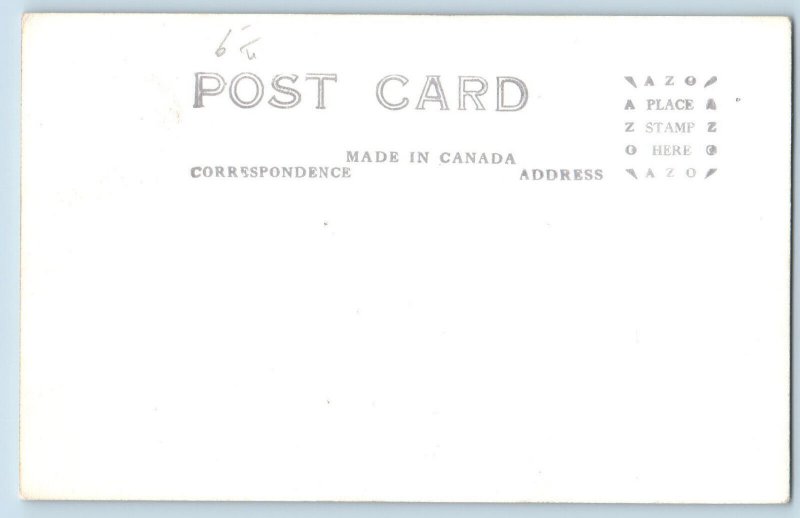 Vancouver BC Canada Postcard Exaggerated Cabbages Henri's c1910 RPPC Photo