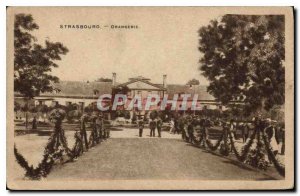 Postcard Old Orangerie Strasbourg