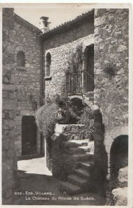 France Postcard - Eze Village - Le Chateau Du Prince De Suede - Ref TZ5628