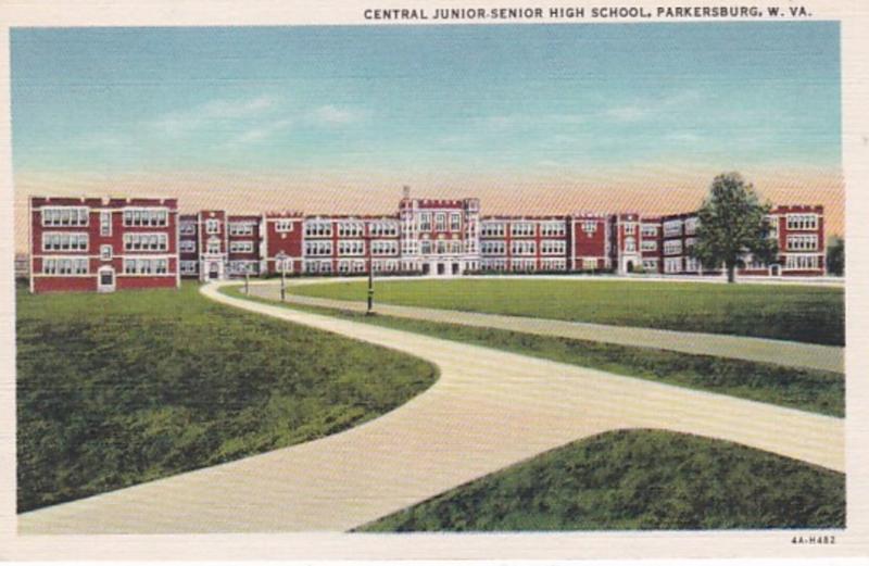 West Virginia Parkersburg Central Junior-Senior High School Curteich