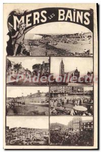 Old Postcard Mers Les Bains
