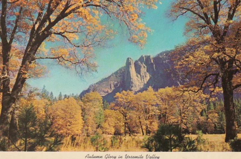 California Yosemite National Park Autumn Glory In Yosemite Valley