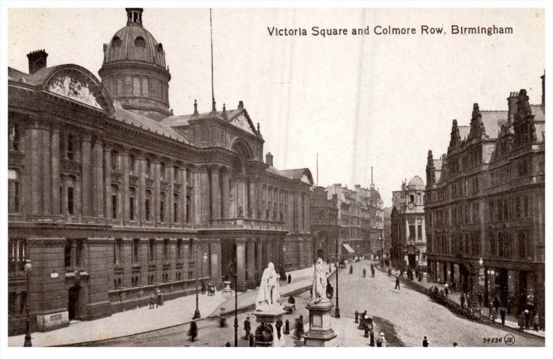 England Birmingham   Victoria Square  and Colmore Row