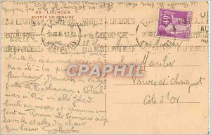 Old Postcard LOURDES Entr�e Rosary