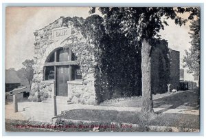 1915 State Trust And Savings Bank Scene West Chicago Illinois IL Posted Postcard