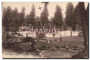 Old Postcard Reims Kiosk and Garden