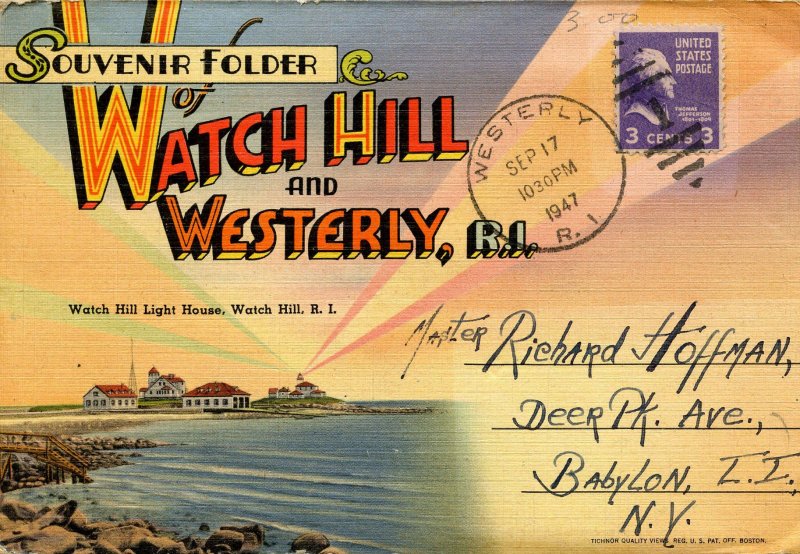 Folder - Rhode Island. Watch Hill and Westerly     (18 Views)