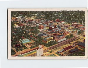 Postcard Aeroplane View of Kearney, Nebraska