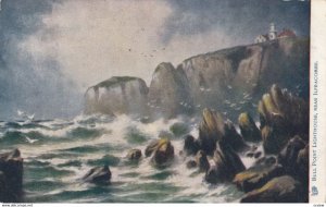 Rough Seas,Bull Point LIGHTHOUSE, near ILFRACOMBE 1905; TUCK 1747