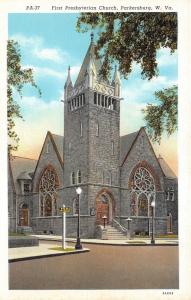 Parkersburg West Virginia~First Presbyterian Church @ 9th & Market Street~1939