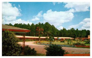 Postcard MOTEL SCENE Nahunta Georgia GA AS3411