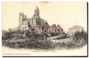 Old Postcard St Nectaire Le Haut L & # 39Eglise