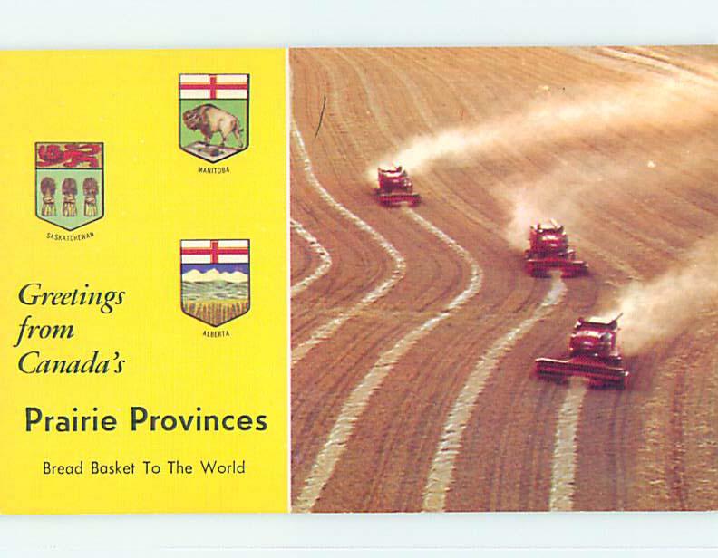 Unused Pre-1980 TOWN VIEW SCENE Prairie Provinces - Ab & Sk & Mb SK p8529