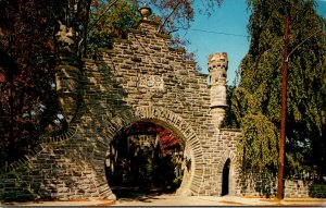 Pennsylvania Glenside Beaver College Entrance To The Campus 1969