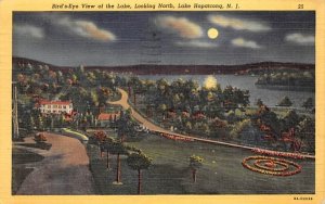 Bird's-Eye View of the Lake in Lake Hopatcong, New Jersey