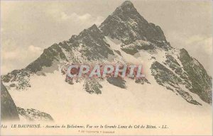 Old Postcard The Dauphine Ascension Belledonne View Grande Lance Baton Pass