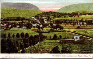 Postcard Rineharts Outlook Delaware Water Gap, Pennsylvania