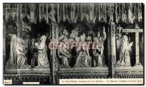 Old Postcard The Holy Spirit descended upon the Apostles The Holy Women and S...