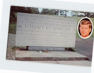 Postcard The John F. Kennedy Memorial Runnymede Surrey England