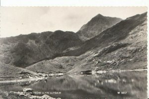 Wales Postcard - Snowdon from Llyn Llydaw - Caernarvonshire - RP - Ref  ZZ5930