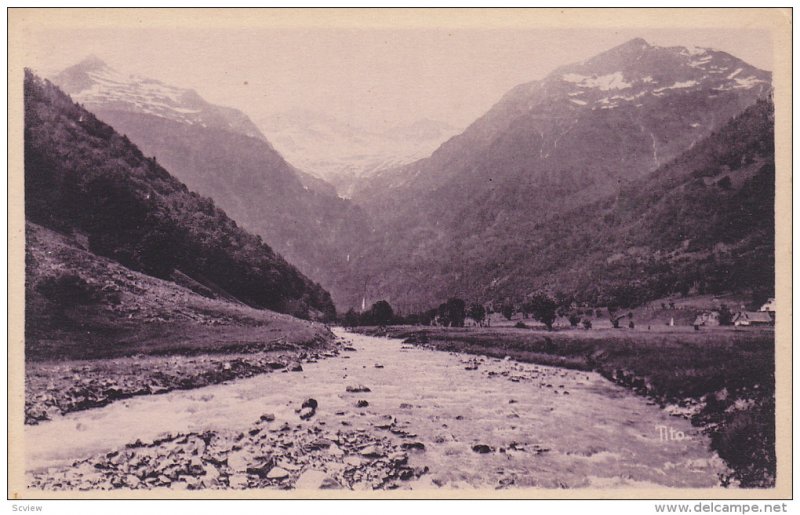 Vue d'Ensemble De La Vallee Du Lys, LUCHON (Haute Garonne), France, 1910-1920s