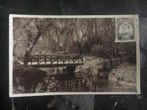 1921 Mexico City Mexico Real Picture RPPC Postcard Chapultepec